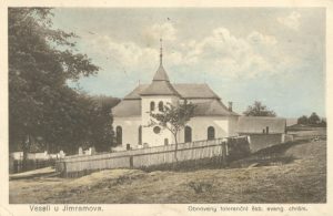 Kostel v r. 1928